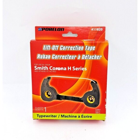 Smith Corona Correction Ribbons-H 21500-Qty 5 Plus Porelon Correction Tape - Picture 9 of 11